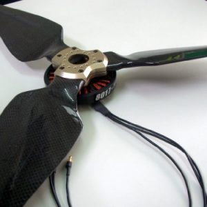 ABSM-9014 130kv - Multi-Rotor Brushless Motor + 3 Blades Mount + CW Propeller complete set